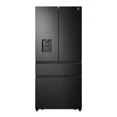 Electroline FDEHS63NKE0 Frigorifero Side-By-Side Libera Installazione 480 L Nero