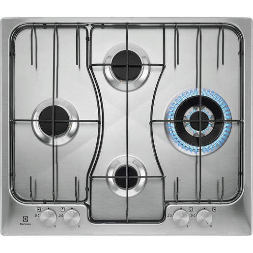 Image of Electrolux RGG6243LOX Piano cottura a gas Serie 300 Soft line 60cm