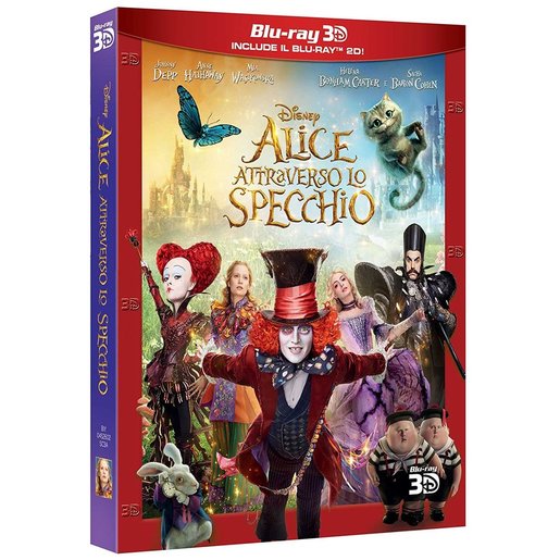 Alice attraverso lo specchio 3D (Blu ray)