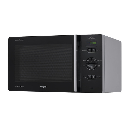 Whirlpool MCP 345 SL Piano di lavoro Microonde con grill 25L 800W Argento forno a microonde