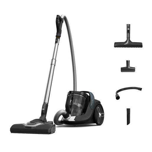 Rowenta Green Force G-Force Cyclonic Silence Car, Aspirapolvere a traino senza sacco, Capacità XXL, Silenzioso, 500 W, RO7C71