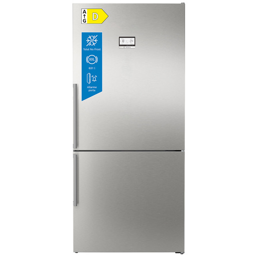 Image of Bosch Serie 6 KGN86AIDR Frigorifero Combinato da libera installazione 186 x 86 cm Acciaio anti-impronta Classe D