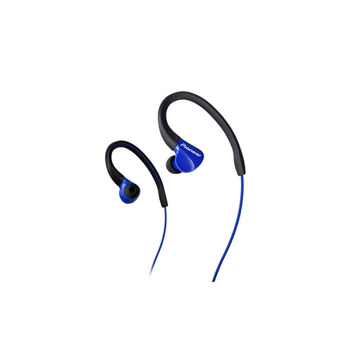 Image of Pioneer SE-E3 Cuffie Cablato A clip, In-ear Sport Nero, Blu