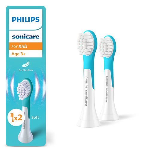 Image of Philips Sonicare For Kids HX6032/90 2x Testine per spazzolino sonico