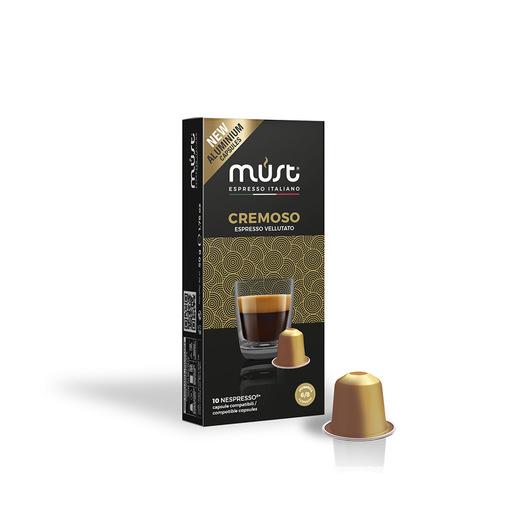 Image of Must Cremoso Capsule caffè 10 pz