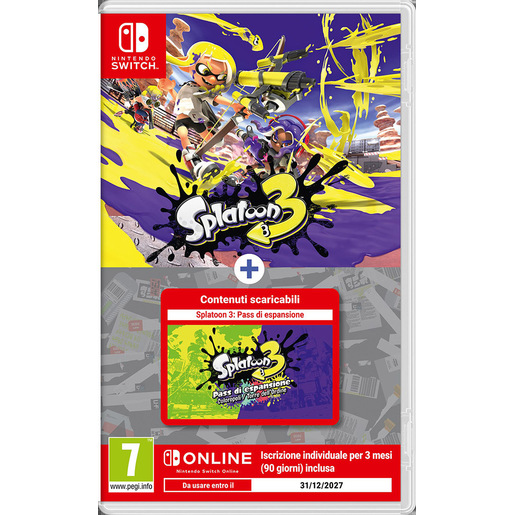 Image of Splatoon 3 + pass di espansione + 3 mesi di NSO, Switch
