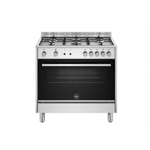 Image of Bertazzoni La Germania Futura FTR965GXV/24 cucina Elettrico/Gas Gas Nero, Acciaio inox