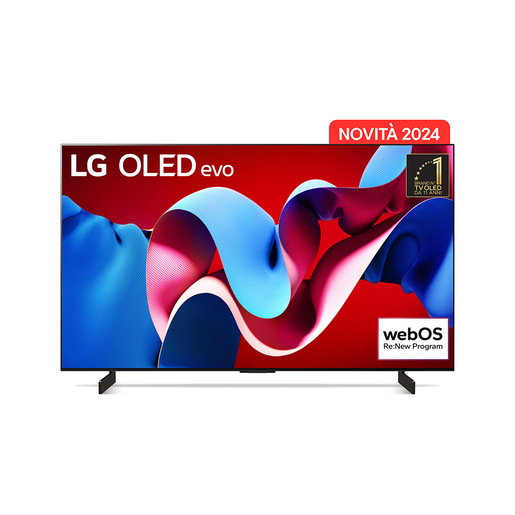 Image of        LG OLED evo C4 42'' Serie OLED42C44LA, 4K, 4 HDMI, Dolby Vision, SMART