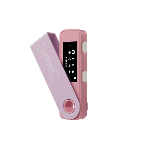 Image of Ledger Nano S Plus Portafoglio hardware con chiavetta USB Rosa, Bianco