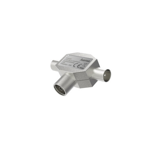 Image of Hama Distributore antenna 1 F/2 M, corpo in metallo