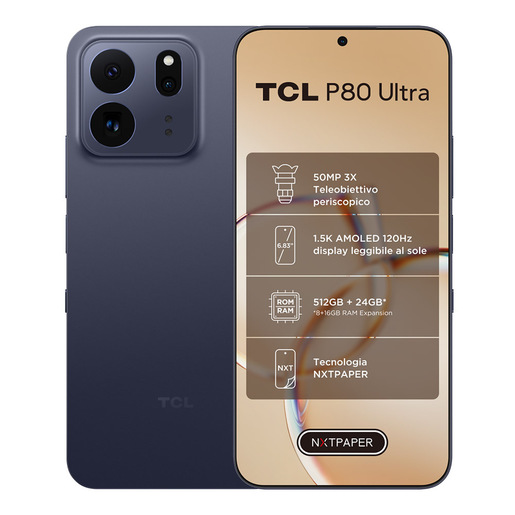 TCL P80 Ultra Midnight Blue