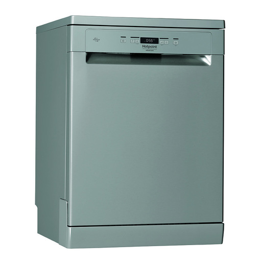 Image of Hotpoint Ariston HA4FFC14BX, Lavastoviglie 60cm, Classe C, 14 coperti, 44dBA, Inox