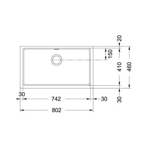 Image of Franke KBG 110-70