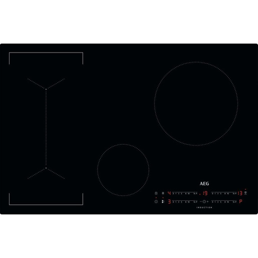 AEG IKB84443IB Piano cottura ad induzione serie 6000 Bridge 80 cm