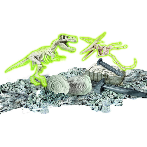 Image of Clementoni Science & Play - Jurassic World 3 - Dino 2 In 1 Trex e Pteranodonte