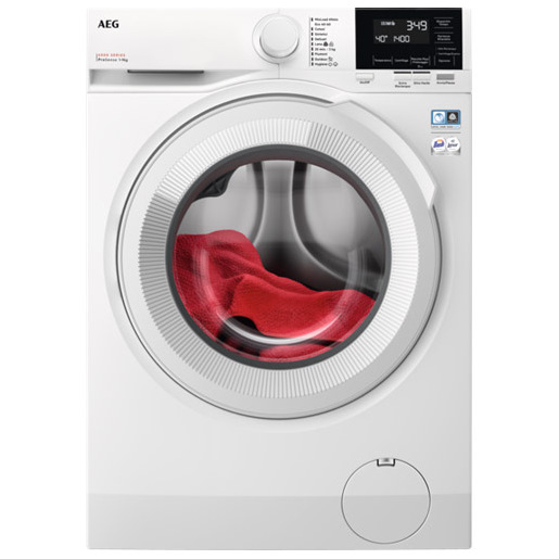 Image of AEG LR6G94OW lavatrice Caricamento frontale 9 kg 1351 Giri/min Bianco