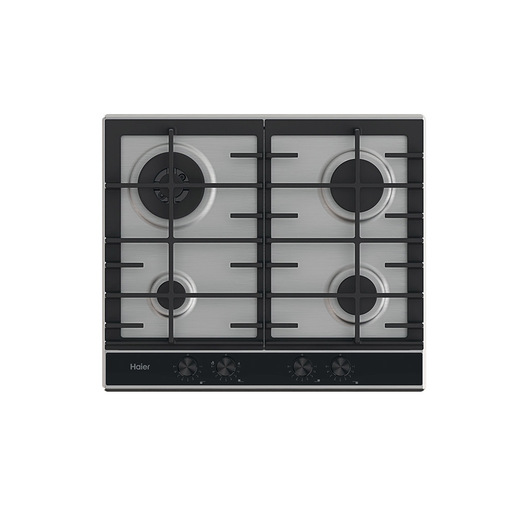 Image of Haier Series 4 HAHG6BR4XH Acciaio inox Da incasso 59.5 cm Gas 4 Fornello(i)