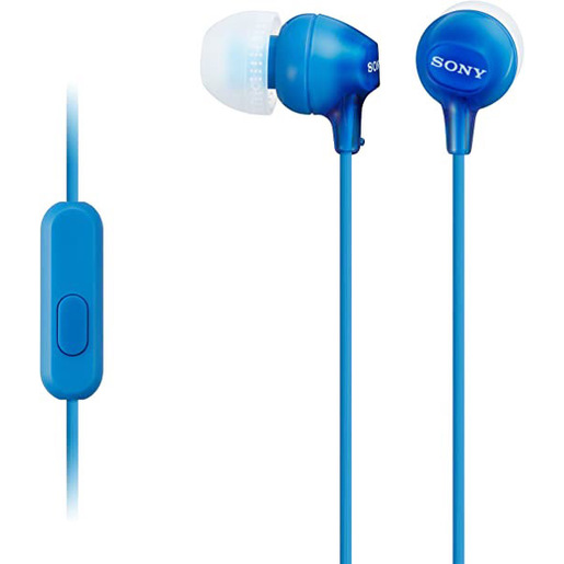 Image of        Sony MDR-EX15AP Auricolare Cablato In-ear Musica e Chiamate Blu