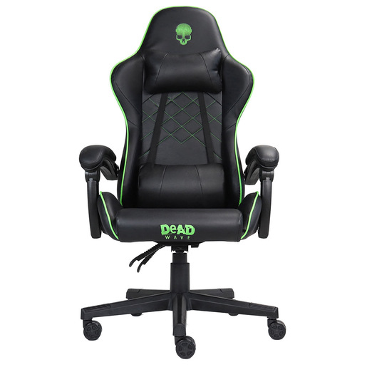 Image of Deadwave DWGT0007 sedia per videogioco Sedia da gaming per PC Seduta imbottita Nero, Verde