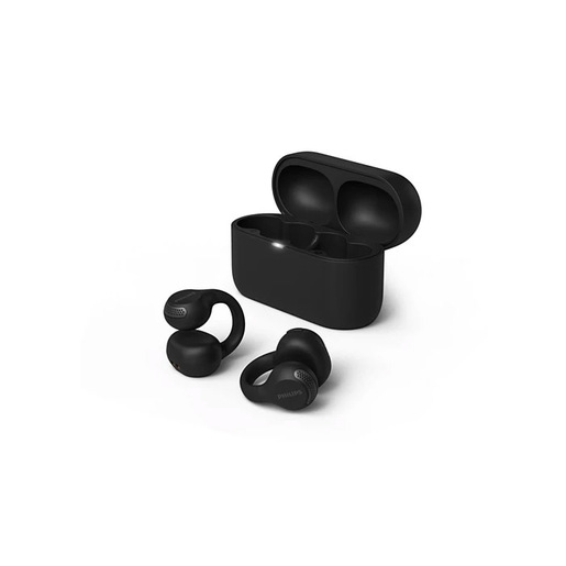Image of Philips 2000 series TAQ2000BK Auricolare True Wireless Stereo (TWS) clip auricolare, A orecchio aperto Musica e Chiamate Bluetooth Nero