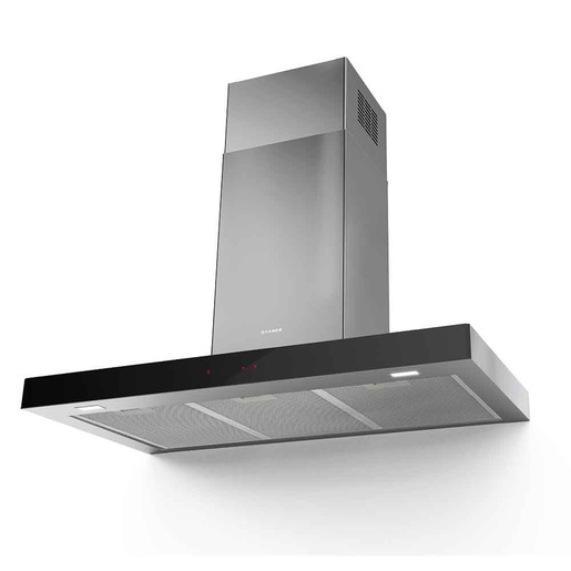 Image of FABER S.p.A. Stilo Glass Smart A60 Cappa aspirante a parete Acciaio inox B 690 m³/h