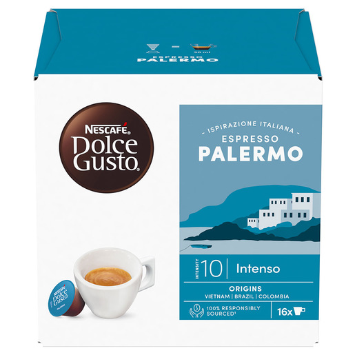 Image of Nescafé Dolce Gusto Caffè Espresso Palermo 16 Capsule