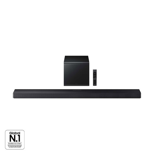 Samsung Soundbar HW-QS700F/ZF, Audio 3.1.2 canali, Wireless Dolby Atmos, 2025