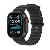 Immagine di Apple Watch Ultra 2 GPS + Cellular 49mm Cassa Titanio Nero con Nero Ocean Band