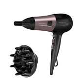 Rowenta Powerline CV5940 Asciuga Capelli 2400W Nero, Rosa-image