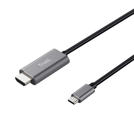 Image of Trust Calyx adattatore grafico USB Nero, Metallico