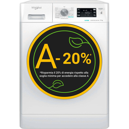 Image of Whirlpool Lavatrice a libera installazione - FFB 1048 BSV IT