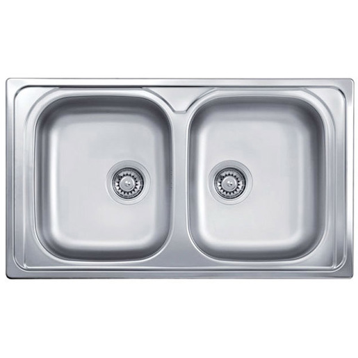 Image of Lavello lineare GL286IX 2 vasche Inox