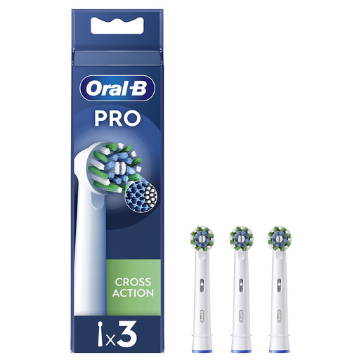 Image of Oral-B Pro Cross Action 3 pz Bianco