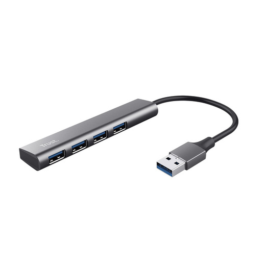 Image of Trust Halyx USB 3.2 Gen 1 (3.1 Gen 1) Type-A 5 Mbit/s Nero, Grigio