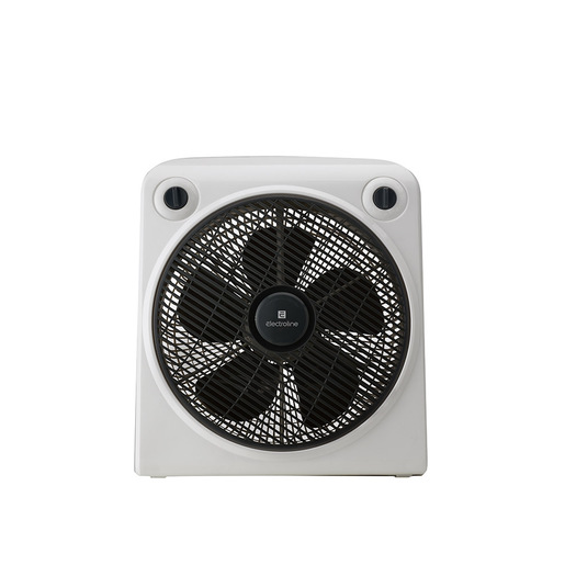 Image of Electroline Ventilatore da tavolo 5 pale 30cm timer 2h bianco-grigio