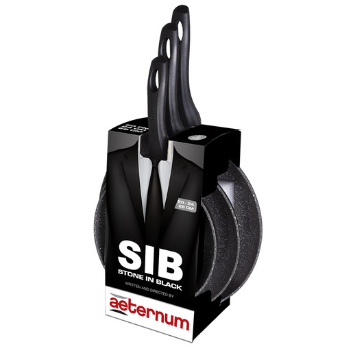Image of Aeternum SIB Tris Padelle 20-24-28 cm