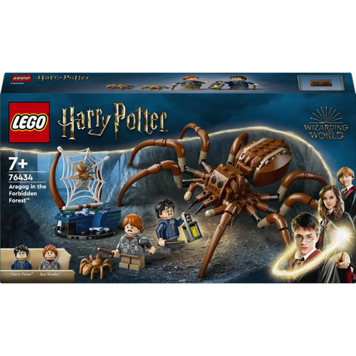 Image of LEGO Harry Potter 76434 Aragog nella Foresta Proibita, Ragno Giocattolo con Parti Snodabili, Giochi di Magia per Bambini 7+