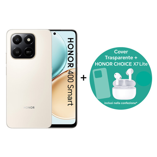 Image of Honor BUNDLE 400 SMART 17,2 cm (6.77'') MagicOS 9.0 8 GB 256 GB 6500 mAh Oro