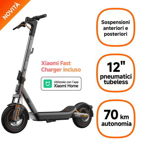 Xiaomi Electric Scooter 6 Max Grigio, Nero 70 km