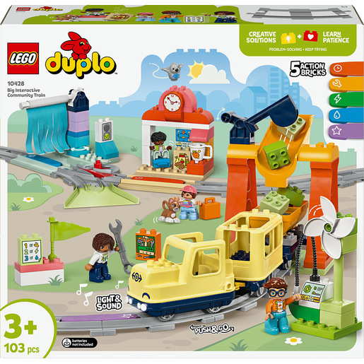 Image of LEGO DUPLO Grande treno comunitario interattivo