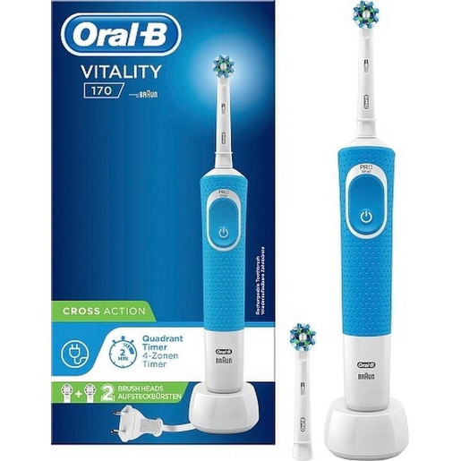 Image of        Oral-B Vitality 170 Spazzolino Elettrico Blu Braun