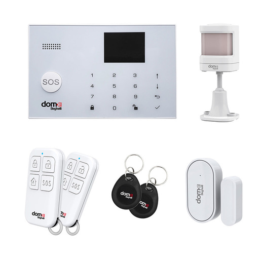 Image of Beghelli 60103 sistema di allarme di sicurezza Wi-Fi Bianco