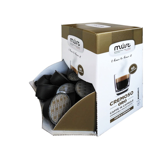 Image of        Must Cremoso Capsule caffè 50 pz