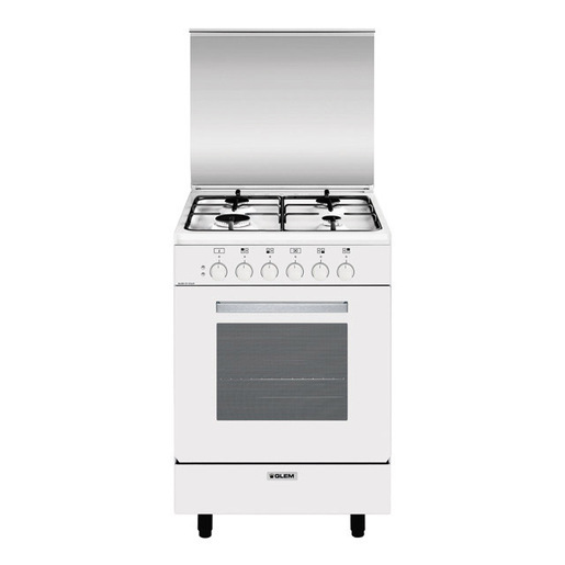 Glem Gas A554MX6 cucina Elettrico Bianco