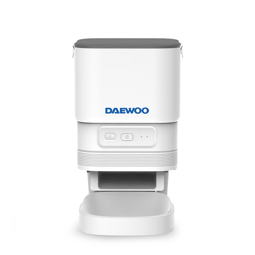 Image of Daewoo D-PF13 distributore di cibo e acqua per cani e gatti Acrilonitrile butadiene stirene (ABS) Grigio, Bianco Universale Alimentatore automatico pe