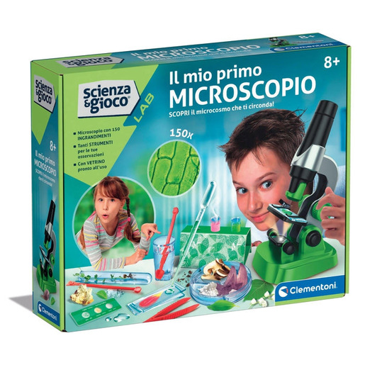 Image of Clementoni Science & Play Il Mio Primo Microscopio