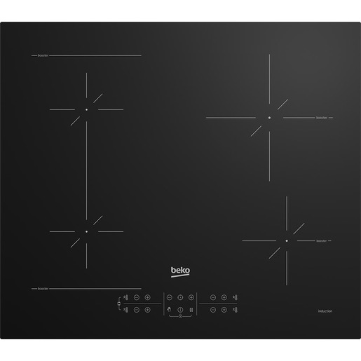 Image of Beko HII64200SFMT: Piano a Induzione, 4 Zone con 1 Sezione IndyFlex, 60 cm
