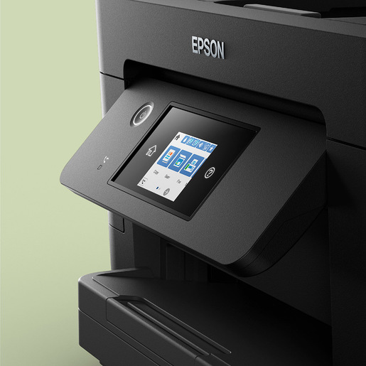 Epson WorkForce Pro WF-3825DWF, stampante multifunzione A4 getto d'inchiostro (stampa, scansione, copia), Display LCD 6.8cm, WiFi Direct, 3 mesi inchi