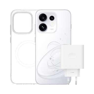 Oppo Reno16 5G Pop White Box — collage e filtri senza app