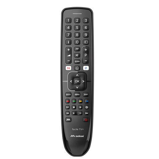 Image of Meliconi Gumbody Facile TV+ telecomando RF Wireless Pulsanti